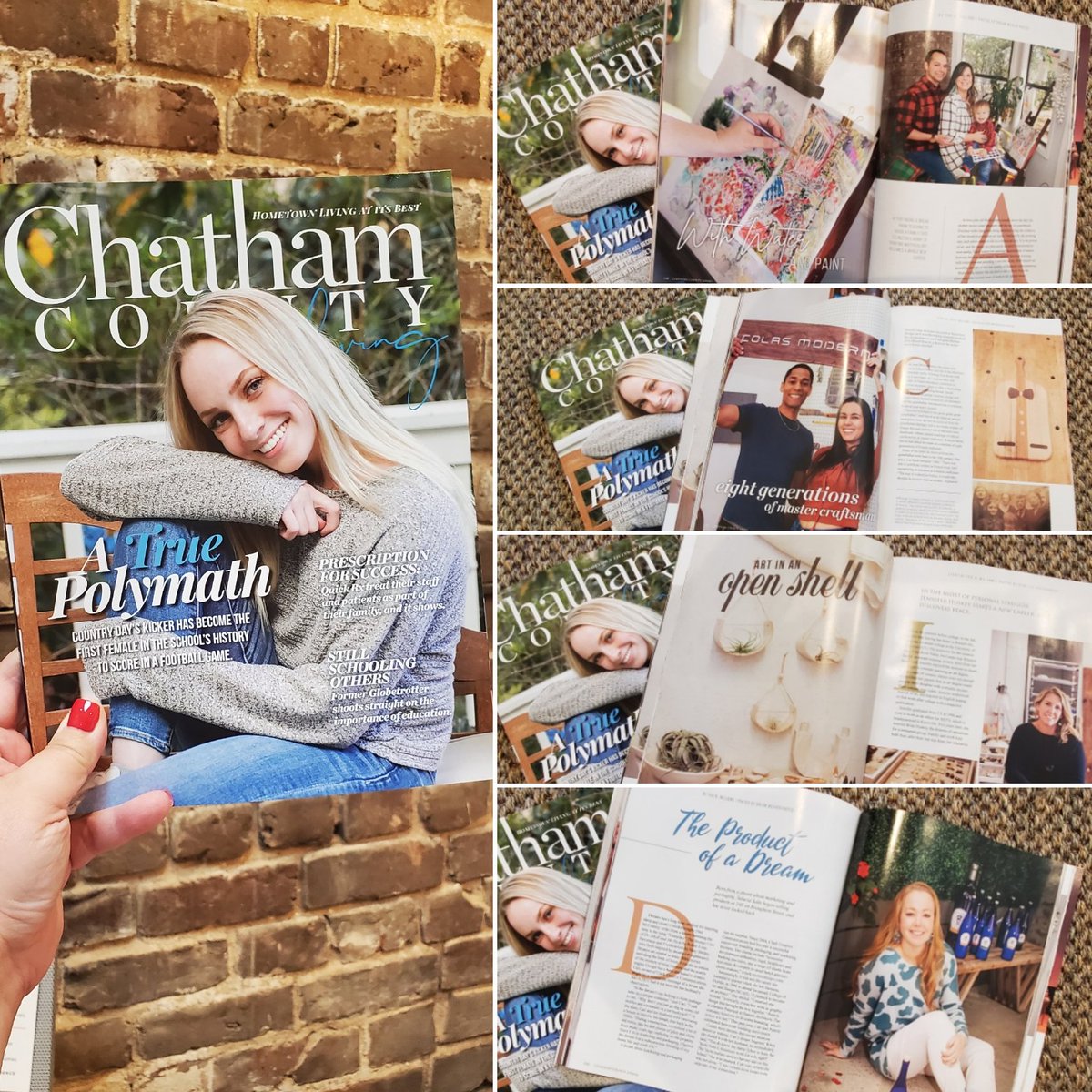 Wow! Our maker community is killing it! Check out the latest edition of <a href="/Chatham/">Chatham Kildosher</a>.County.Living and you may see a few familiar faces. Congratulations to these talented local makers. #wemakesavannah
