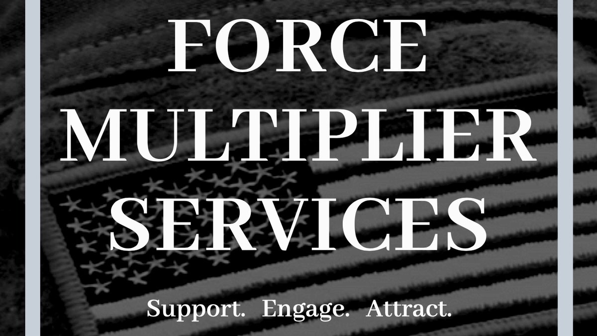 AliroTalent's tweet photo. Help us help you!
Force Multiplier is a service offering specifically designed to help companies build their own military hiring program the right way.
Interested? Learn More: https://t.co/afQ8WGSRdZ
#refer #VetsWorking #ConsultingServices #ForceX https://t.co/ihHmpsDF4Z