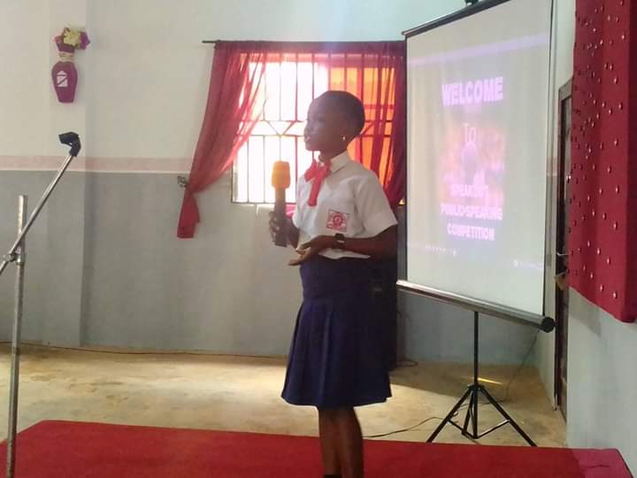 Army4Dev's tweet photo. WE DID IT! SPEAK OUT AKURE 2020🥰
42 Amazing speakers from 14 schools.
Over 200 pupils/Students/teachers and School owners.
We help every child discover their hidden treasures to acquire more knowledge, develop cognitive skills and increased understanding of ideas &amp; values.
#SDG4 https://t.co/xTVdvFHtN4