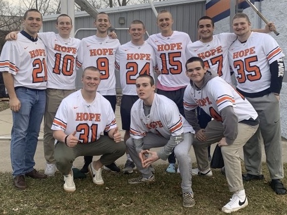HopeLacrosse's tweet photo. 10 Members of our team shaved their heads this weekend to raise $10,000 for @BostonChildrens hospital through #lacrosseforlife @HopeAthletics https://t.co/0sbTC4GTq7