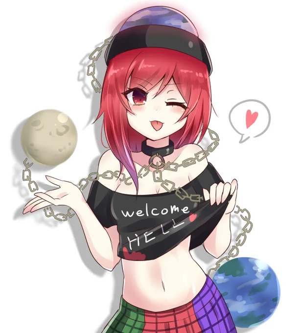 ヘカーティアのおへそ #深夜の真剣お絵描き60分一本勝負 