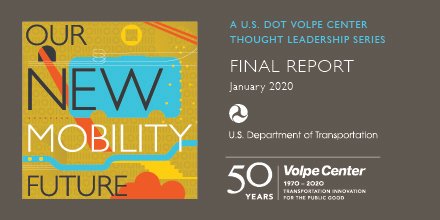 VolpeUSDOT's tweet photo. From #bigdata and connected driving to globally integrated logistics and airborne #ridesharing, thought leaders discussed a variety of #transportation innovations as part of @USDOT #VolpeCenter’s 2019 speaker series. Check out the final report: https://t.co/UWgthfj4u5 https://t.co/VxsYgFFsZx