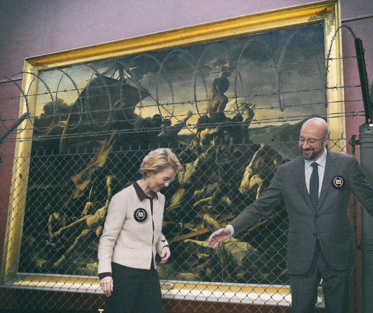 borisgortz's tweet photo. 04/03/2020: Ursula von der Leyen et Charles Michel testent le nouveau bouclier anti-migrants. @vonderleyen @CharlesMichel #lesbos #greece #MigrantCrisis #Migrant #Europe @EU_Commission https://t.co/mKPSktmdSQ