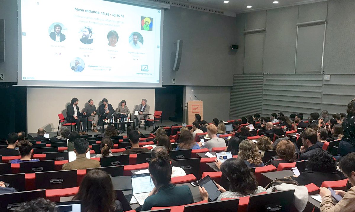 foxize's tweet photo. Así fueron las charlas en la #EdTechSpirit del pasado 25 de febrero, la primera jornada sobre innovación, tecnología y educación
https://t.co/EHP6sdnYlS
¡Pronto compartiremos las charlas completas! #EdTech #EdTechSpain https://t.co/YUOBY0Ethe