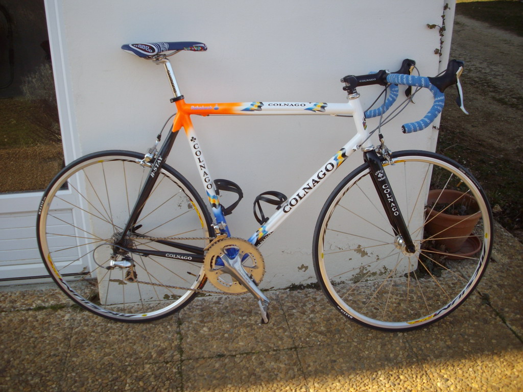 MRasmussen1974's tweet photo. I am looking for help to locate some of my old Colnago's from the Rabobank days between 2003-2007. I am trying to recollect them for my own little bike museum. Please spread the word. https://t.co/hKtdXqsPhr