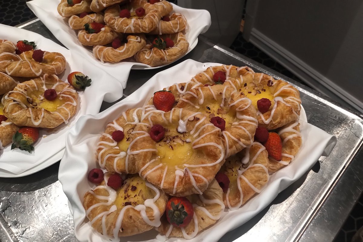 jwpconnatix's tweet image. Danish pastries to welcome one of our headline speakers this afternoon, TV2 Danmark speaking at #JWInsights this afternoon in Oslo