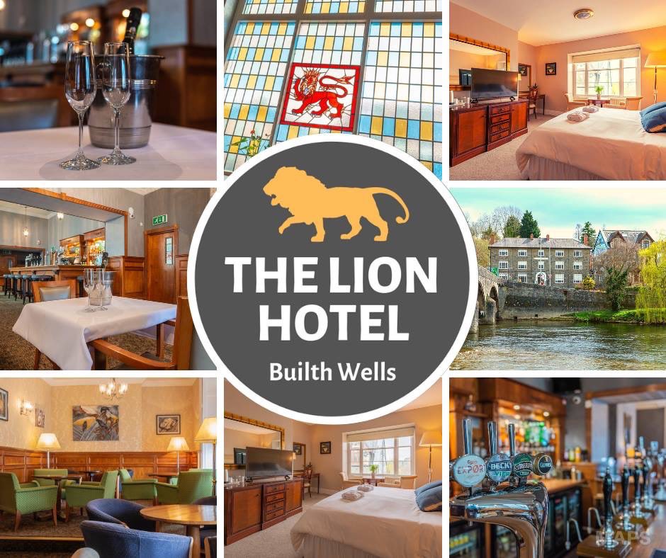 Situated as you enter Builth Wells The Lion Hotel is a prime location to take advantage of all Mid-Wales has to offer! Spend your days exploring the great outdoors then come relax with a drink in the lounge and have a bite to eat in our restaurant!