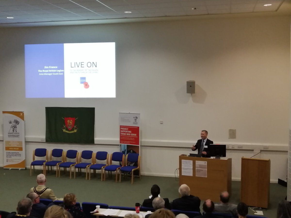 @PoppyLegion's Jim France thought-provoking talk on the future challenges for service charities and the necessity to stay relevant and evolve @SurreyMilitary #SAFCC20