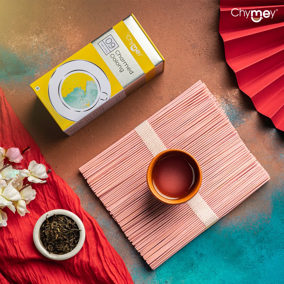 ChymeyTeas's tweet photo. Take in the bewitchingly pleasant aroma of our Charmed Oolong tea, with a savoury, robust flavour and an aftertaste that’s addictive! From our #HighLiving collection, this is one classic, traditional favourite.
#Chymey #ChymeyTeas #CharmedOolongTea #OolongTea #Refreshing https://t.co/1pKvSIYMyc