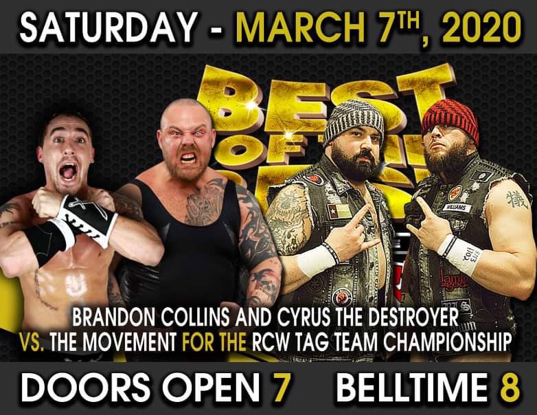GazawayTyler's tweet photo. Don’t miss this show, this Saturday night! @RCWChatsworth @THEMONSTERCYRUS @chip_hazard83 @TMTW32 @RCWEthanCage @ShawnDean773 @WGA_JViper https://t.co/JOiboyD9eQ