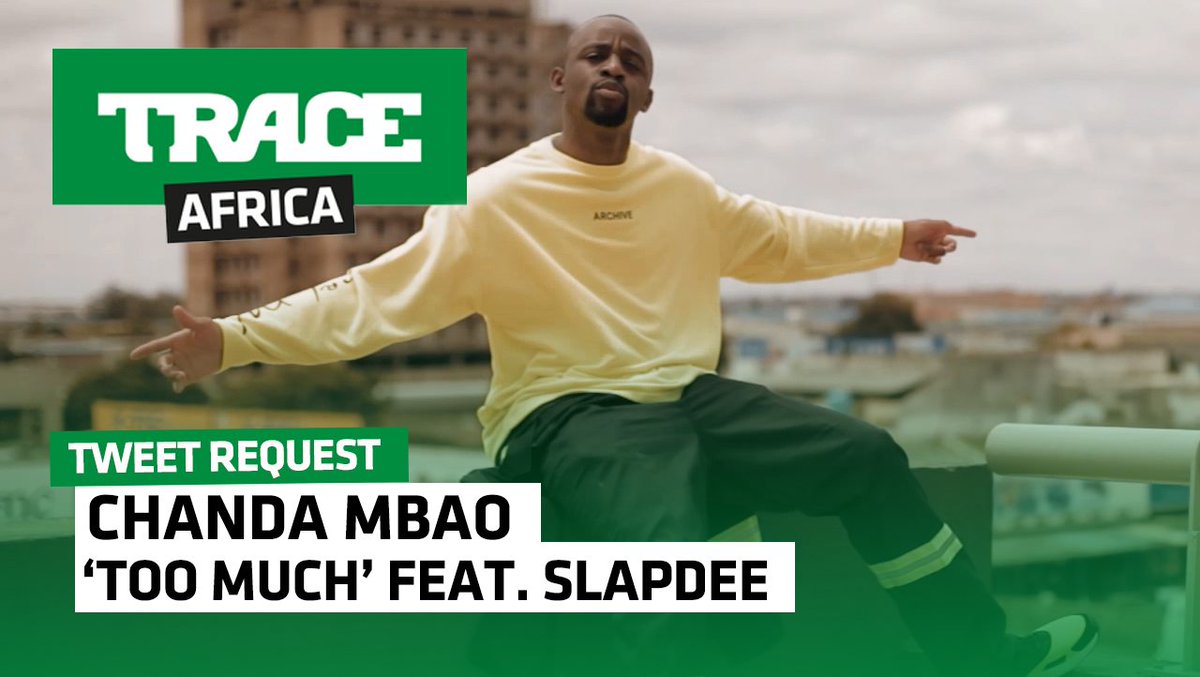 ChandaMbao's tweet image. Me and big homie @slapdee took the LSK skyline to the @TRACEAfrica_ Hip-Hop Top 10 and we are 
NUMBER 2 🔥🔥🔥

Let's show them that we're top 2 but we're not 2 😎

Send as many requests as you can:
#TraceRequest Chanda Mbao - Too Much (ft. @slapdee) @TRACEAfrica_ 

RT please! 🙏