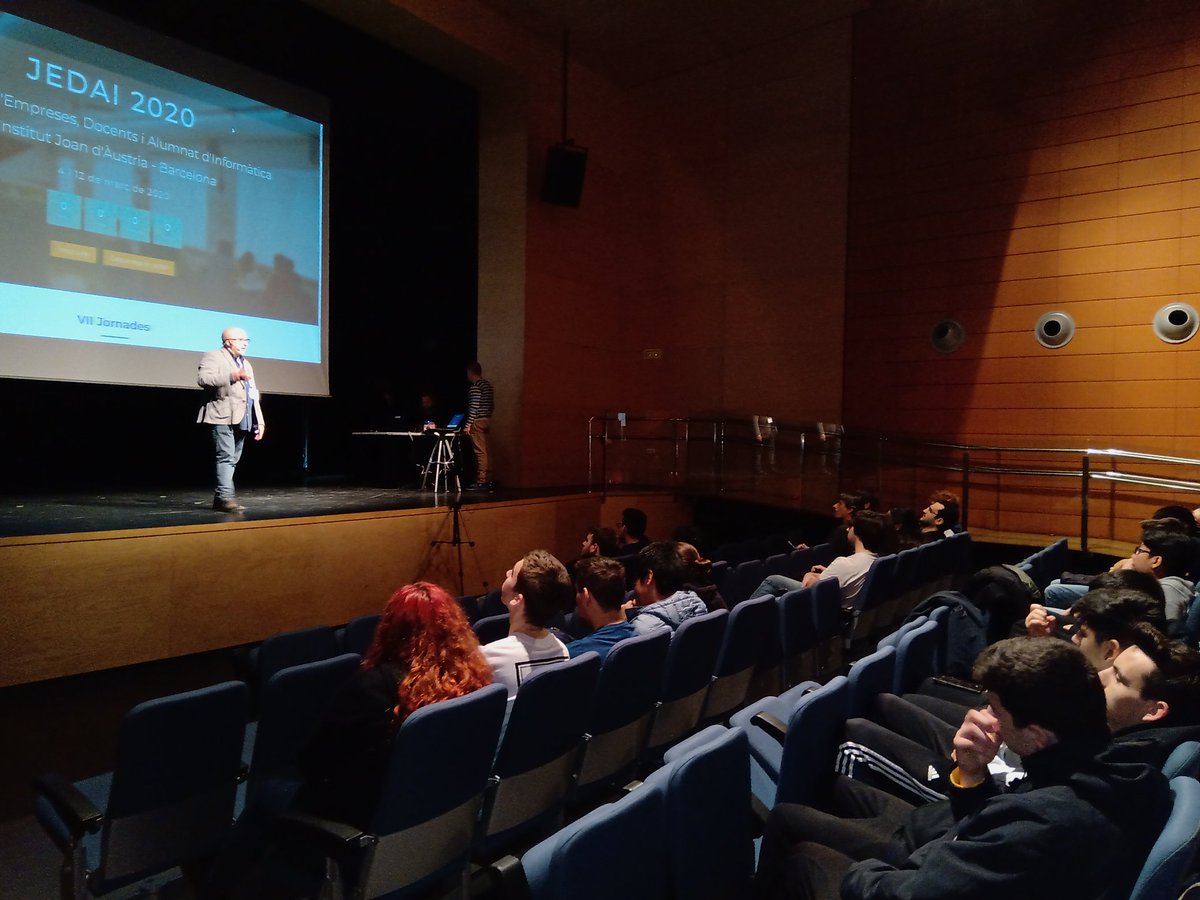 itorressiles's tweet photo. Comencem les #JEDAI20 https://t.co/W9i9t3ftUK