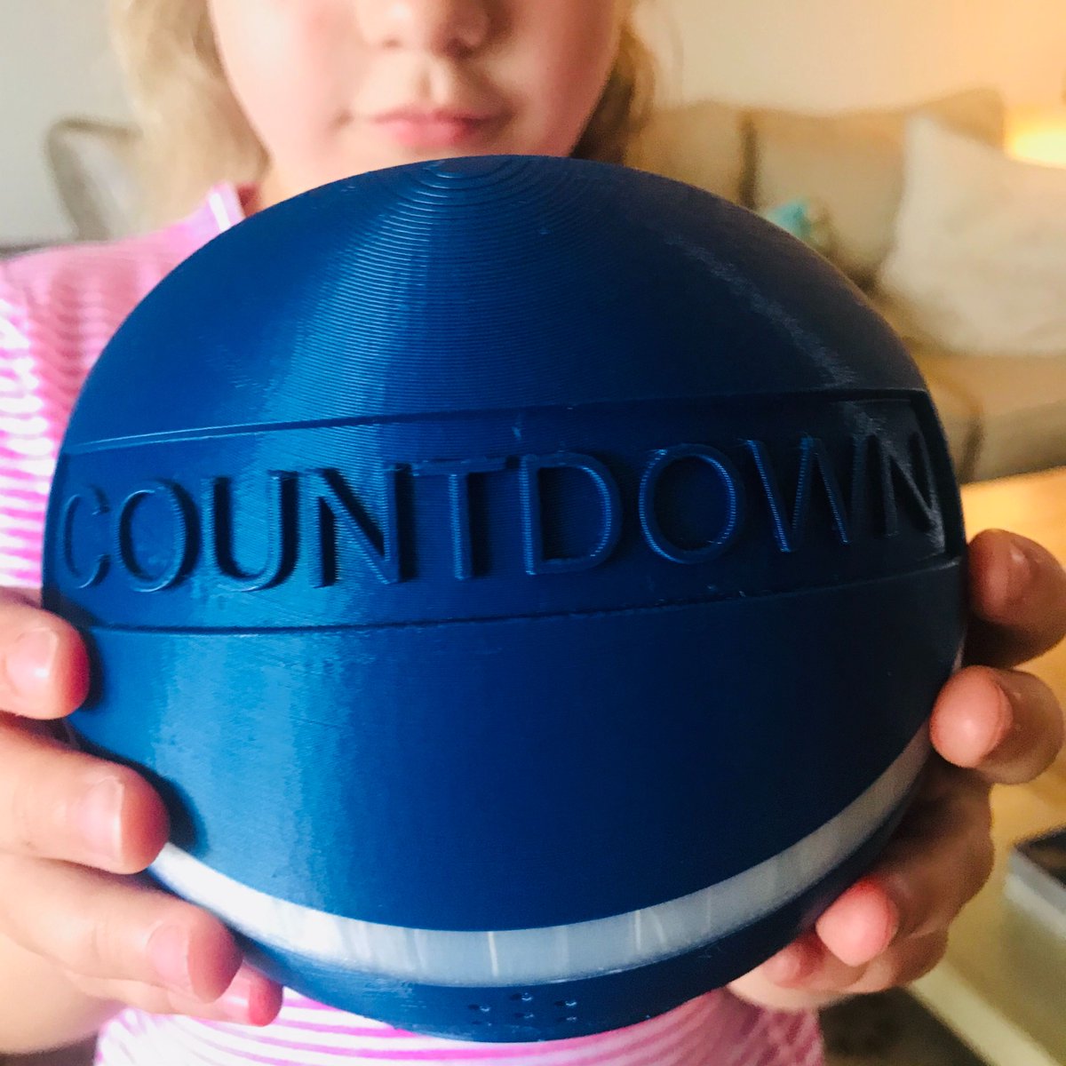 pressuregames's tweet photo. Countdown has been trying on different colors and right now we are loving this metallic blue. What has been your favorite color so far? White, green or blue?
#prototype #development #toys #kids #fun #goplay #activeplay #famlytime #familygaming #retro #childhoodunplugged #puzzle https://t.co/ldJXE0FCvW
