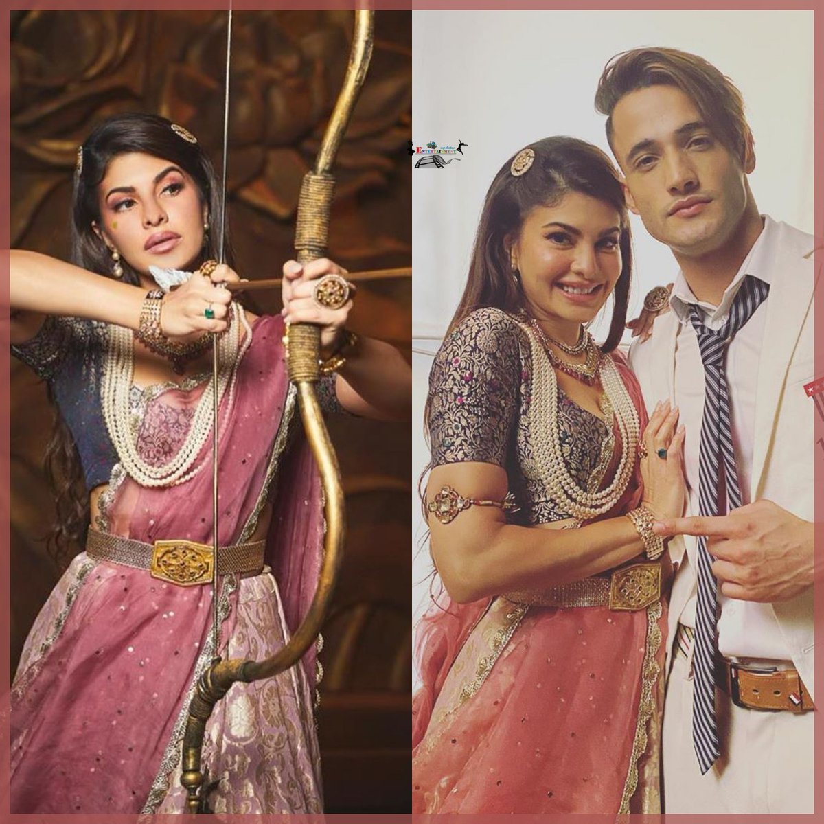 Enter102Updates's tweet photo. Beautiful Jacqueline Fernandez 🌸❤️ &amp; #Biggboss13 runner's Up  Asim Riaz 😎 Upcoming Music Video #mereangnemein 2.0 💥✨✨
@imrealasim @Asli_Jacqueline
#jacquelinefernandez #Jacqueline
#asimriaz #asim
@Enter102Updates https://t.co/i7zOe5Y908