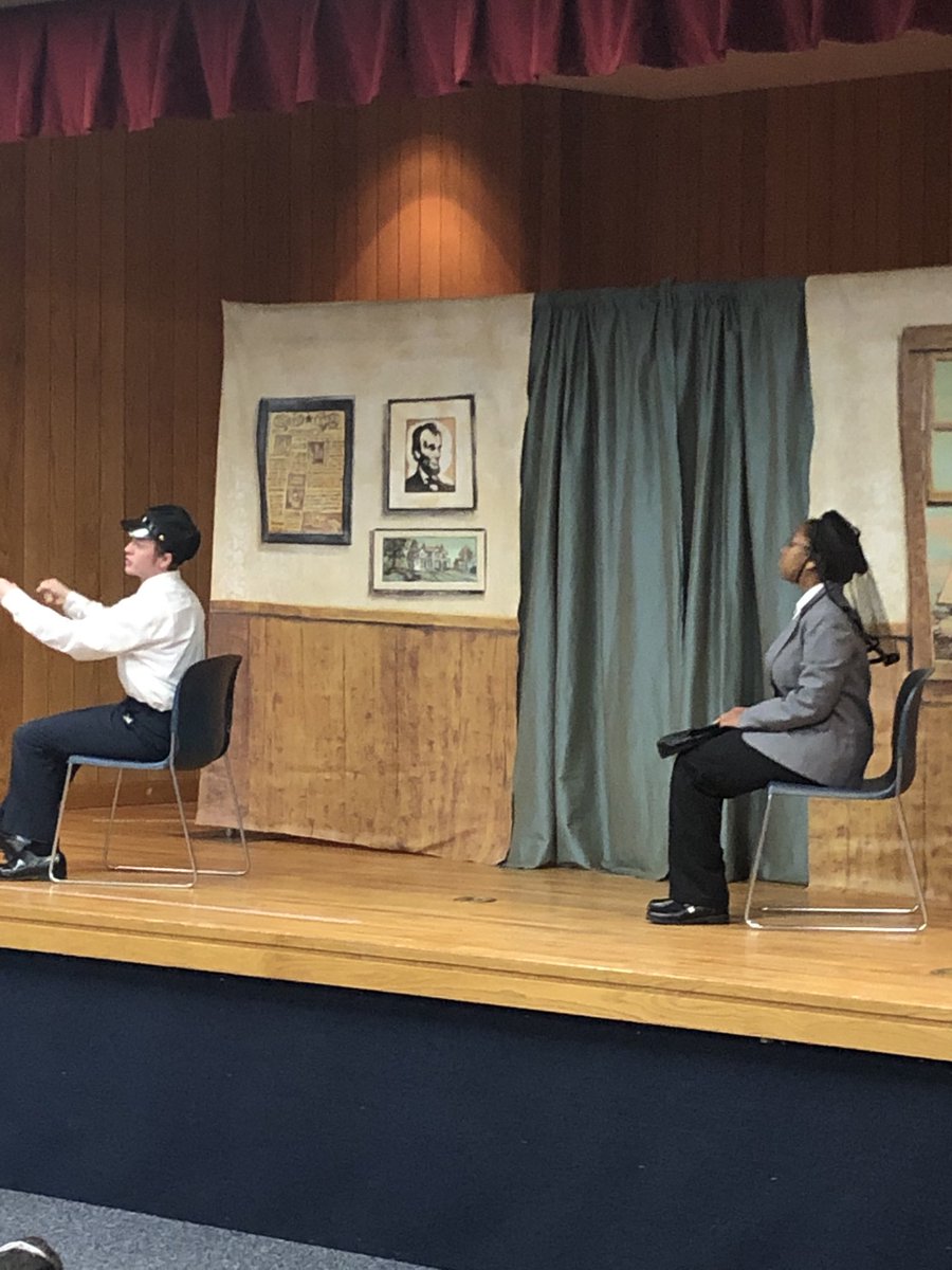 chag_educates's tweet photo. Jr. Jags enjoying Bright Star Theatre: Bright Star Touring Company Black History production! ⁦@YESjrjags⁩ ⁦@FCSchoolsNC⁩ https://t.co/8yHRJJBZEU