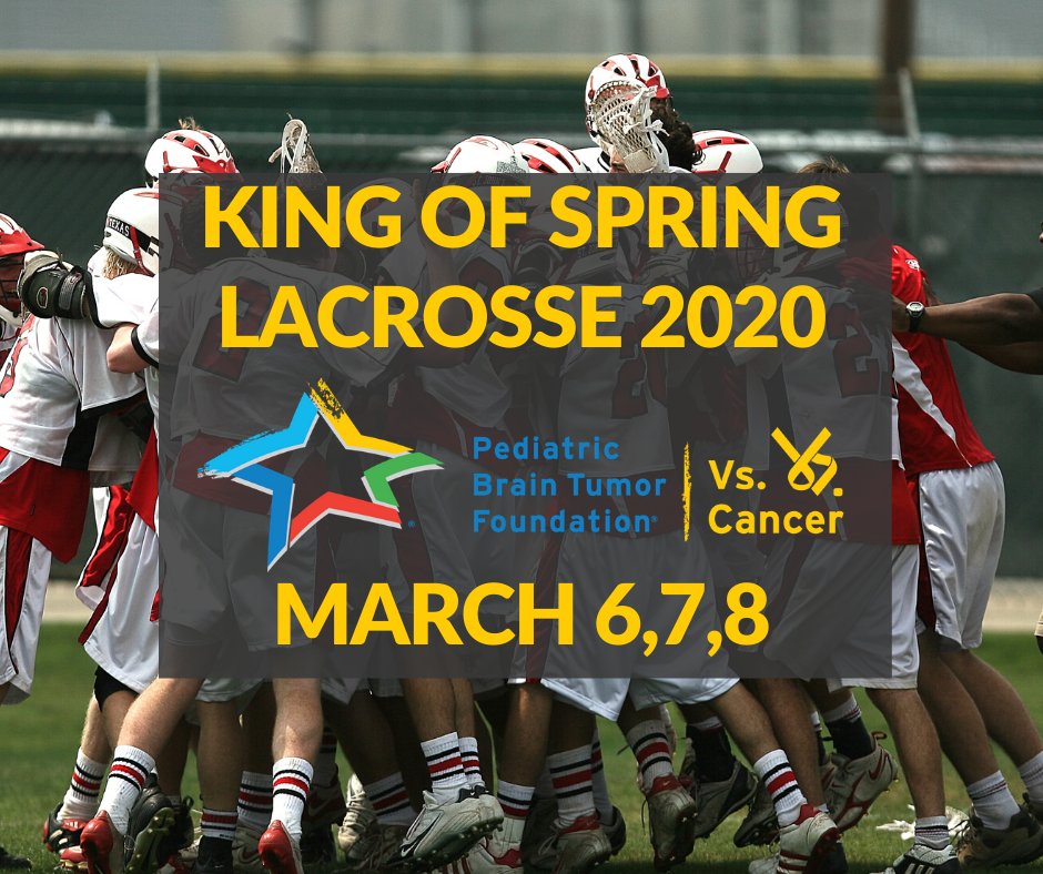 Vs. Cancer (@vs_cancer) on Twitter photo Hosted by <a href="/daathletics/">Durham Academy Athletics</a> the annual King of Spring Lacrosse Tournament is this weekend! Teams from around North America will be battling on the field & coming together off the field to support #VsCancer!
Join these teams in supporting kids with cancer here team.curethekids.org/campaign/king-… Hosted by <a href="/daathletics/">Durham Academy Athletics</a> the annual King of Spring Lacrosse Tournament is this weekend! Teams from around North America will be battling on the field & coming together off the field to support #VsCancer!
Join these teams in supporting kids with cancer here team.curethekids.org/campaign/king-…