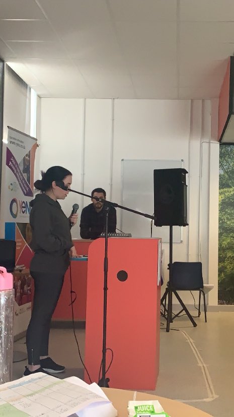 So amazing to see <a href="/tinycakelady/">Tayler Keogh-Wroe</a> go out of her comfort zone and present to so many young people, inspiring them with her story. #inspireyouth  #inspirationalyoungperson