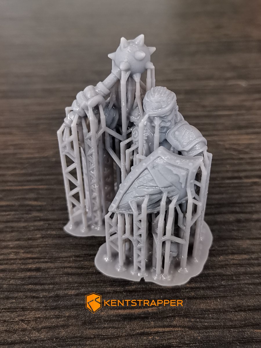 kentstrapper's tweet image. ⚔️Darkest Dungeon Man At Arms.
Modello per gioco di ruolo tipo #DungeonsandDragons realizzato con la nostra Stampante #3D a Resina Aura con una risoluzione di💯micron.
E ora a lavoro per rimuovere i supporti.
file on @myninifactory

#kentstrapper #3dprinters #3dmodel #miniatures