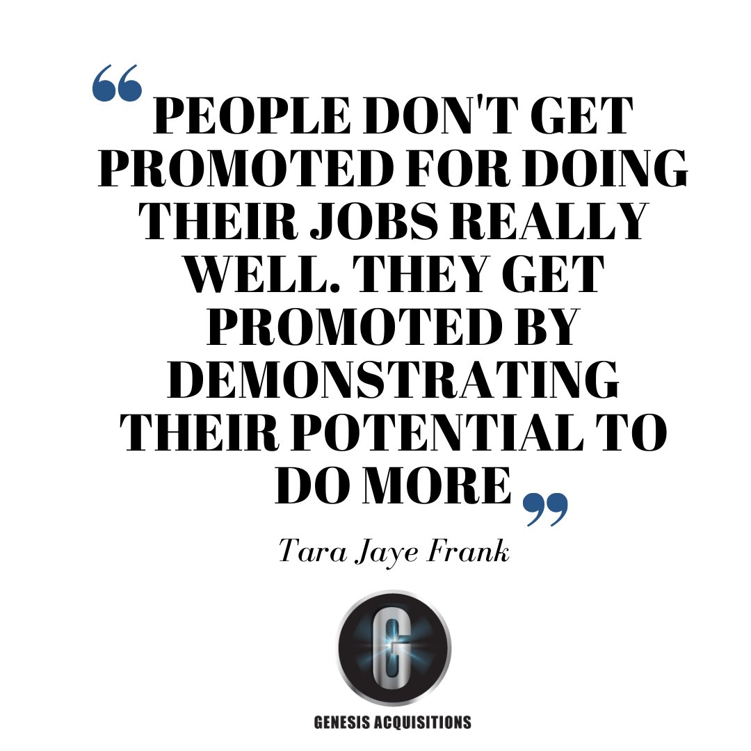 GenesisAcqInc's tweet photo. Quote of the Day!

We are so proud of our Team Members who are demonstrating leadership, growth, and accountability. The sky is the limit for ALL of you!

Thank you for demonstrating your potential. 👏

.
.
.
.
.
 #leadership #personaldevelopment #motivationalquotes https://t.co/BSP75f6ahK