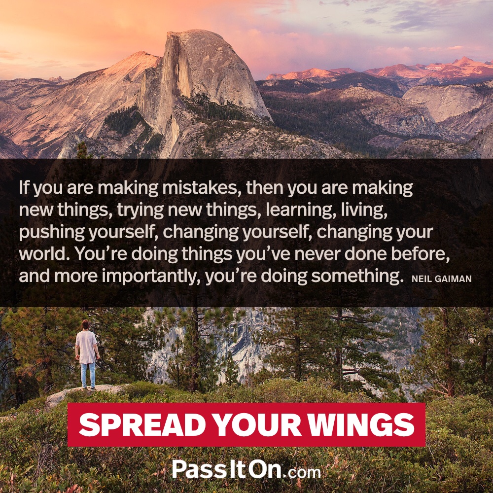 passiton_values's tweet photo. || Mistakes happen for a reason. || #PassItOn

#SpreadYourWings #reachforthesky #dream #nevergiveup #infinitepossibilities #achieve #perseverance #courage #wellnesswednesday #goodvibesonly #positivevibesonly #goals #mood #inspiration #qotd #quoteoftheday #daileyquotes https://t.co/UMMizsKMQR