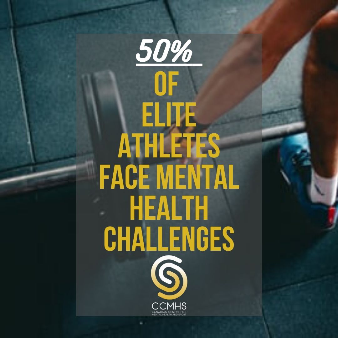 (1/2): 🚨#DidYouKnow researchers recently found that half of elite athletes face mental health challenges (MHC) during their career? Prevention is 🔑, and we can help! Visit ccmhs-ccsms.ca/workshops to learn more!
