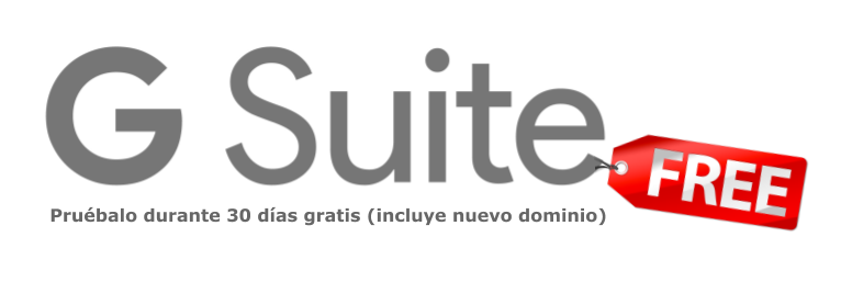Prueba Google G Suite con todas sus herramientas de forma gratuita. Incluye el registro de nuevo dominio*, configuración y licencias ilimitadas por 30 días. 

Más información: oal.lu/dbRkv

#gsuite #productividad #colaboración #gmail #google #comunicación #googleapps