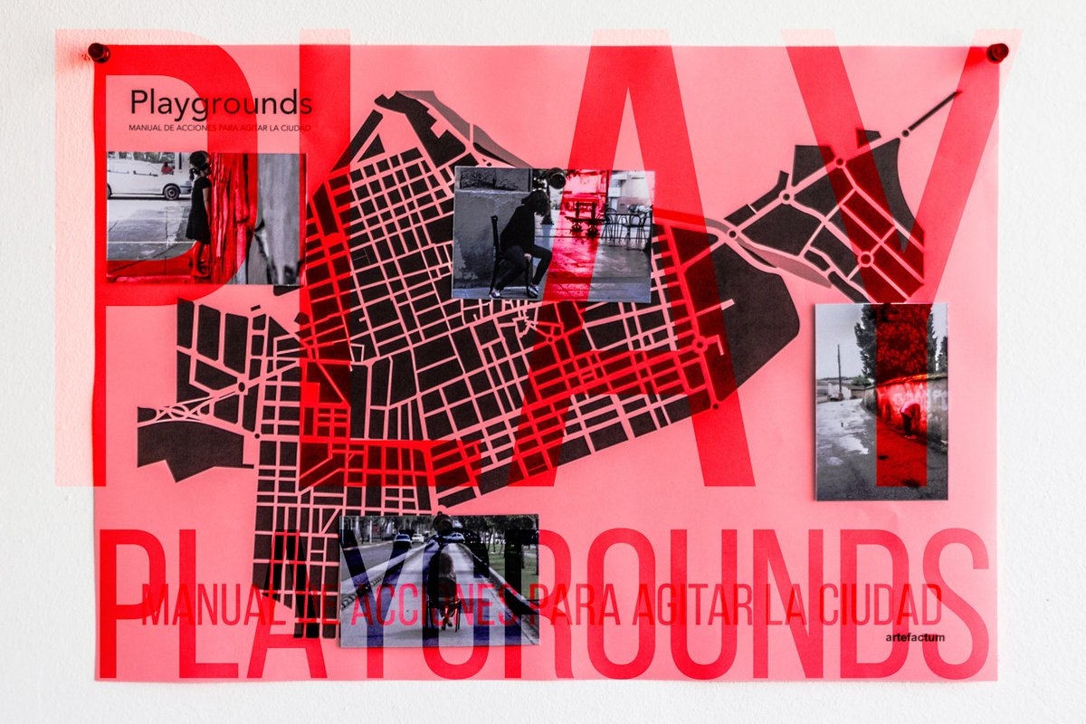 artefactumm's tweet photo. El próximo 7 y 14 de marzo Ana Lifante activa nuesta cápsula de Playgrounds dentro del proyecto #Chanchullo. Un manual de scores e instrucciones para agitar la ciudad...  https://t.co/pWYJOPv4lV https://t.co/BDk3sTVh6v