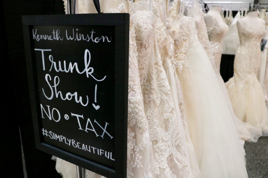 Our Pop-Up Bridal Boutiques are your one stop shop for all your #bridal fashion! Local boutiques Poshfair, Fairy Dreams Bridal Boutique, Bridals by Al-mor and Simply Beautiful Bridal Boutique will be there all weekend long helping you find the right dress! #SayYes