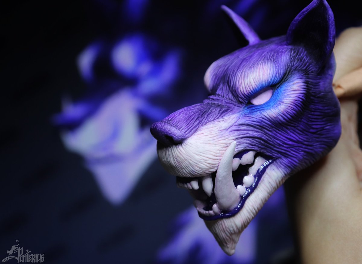 Panteriusa's tweet photo. Gara. Painted with pastel.

This toy is ready. You can see it on Patreon. 

And try to win it in a giveaway:
https://t.co/IHqcg1qyNc

patreon/panterius
#panterius #Gara #handmade #toy #polymerclay #wow #warcraft #worldofwarcraft #wip #pet #toys #wolf #purple #hunter #hunterpet https://t.co/pTj0Z86RW2