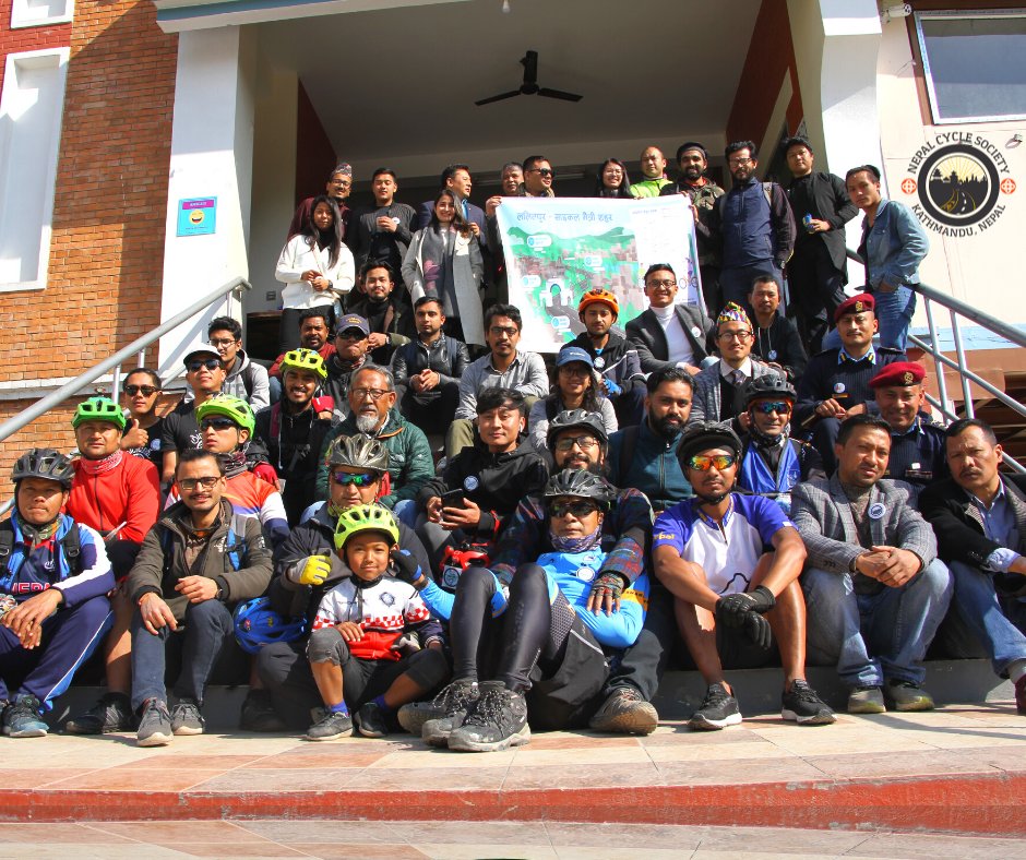 CycleSuman's tweet photo. Leap Year Day - gone
Interaction on Urban Cycling - done
Campaigning for Cycling - Always ON!!!
#UrbanCycling #NepalCycle #CyclingCulture #CycleCampaign #CycleLaneNepal #CycleFriendlyCity #SustainableTransport #CycleDiscussion #InclusiveDevelopment #RoadRights #CycleForChange https://t.co/AZizWVzcgJ