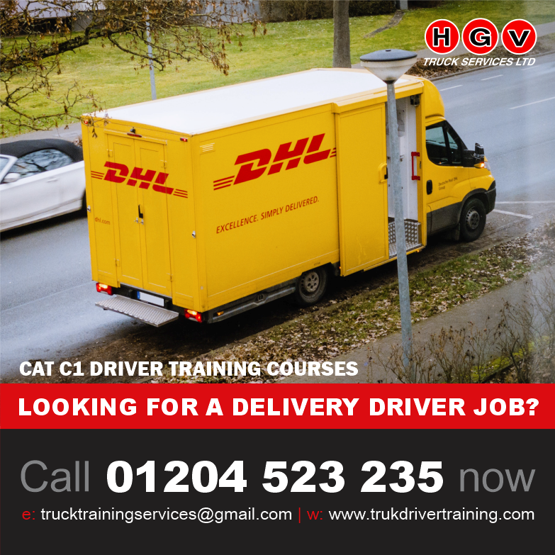 hgvtraining's tweet photo. To drive a vehicle between 3.5 and 7.5 tonnes which is normal for a delivery driver job you will need to pass your Cat C1 test. Truck Services offers fully managed Cat C1 driver training courses. Simply bring your licence and leave the rest to us. Call Ken today on 01204 523 235. https://t.co/uf3Vxz34vP