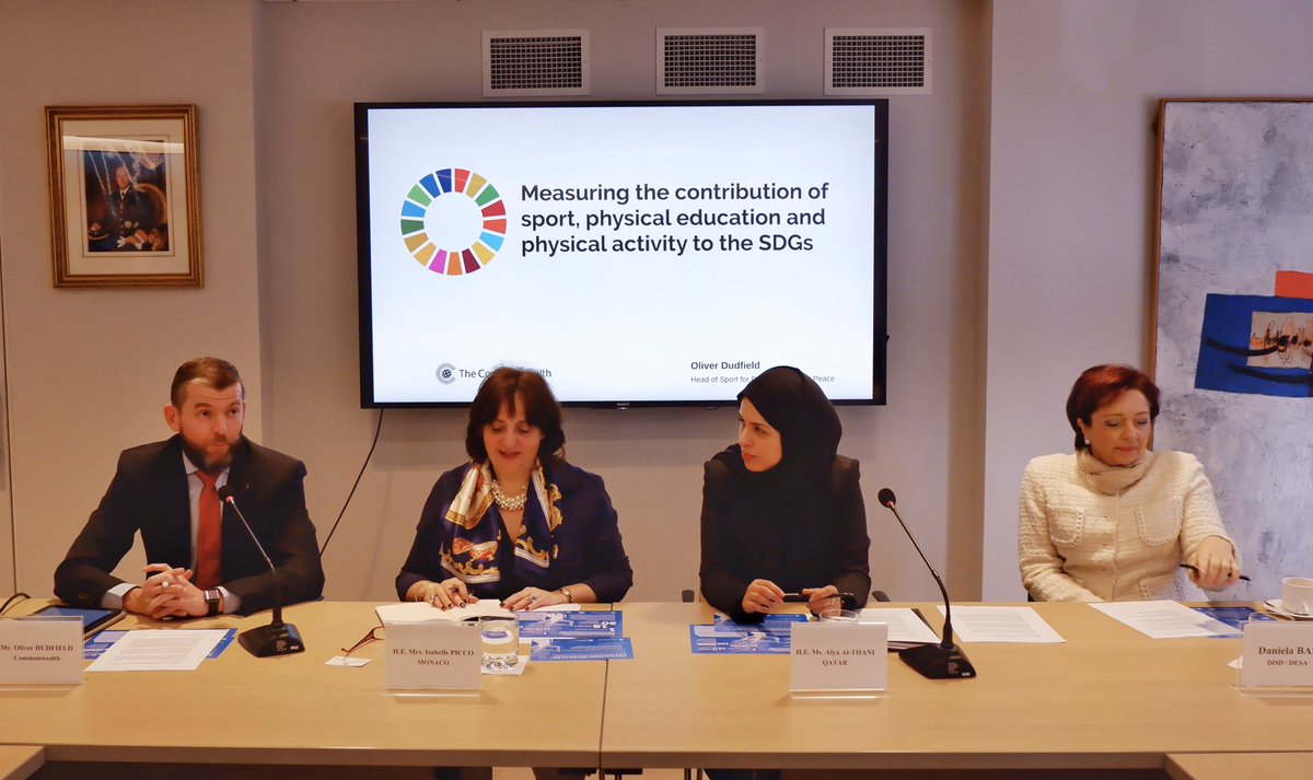 Monaco A L Onu Gofsport Oliver Dudfield Head Of Sportfordevelopmentandpeace Commonwealthsec Is Here To Explain The Dvlpt Of Indicators In Measuring The Contribution Of Sport Physicaleducation And Physicalactivity To Sdgs