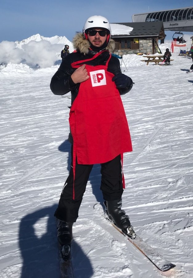 [Clin d'oeil 😉] Le #Poitou rayonne à 3000m d'altitude grâce à Thomas FOURNIER, restaurateur à Availles-Limouzine et ambassadeur engagé de nos produits et savoir-faire locaux !
