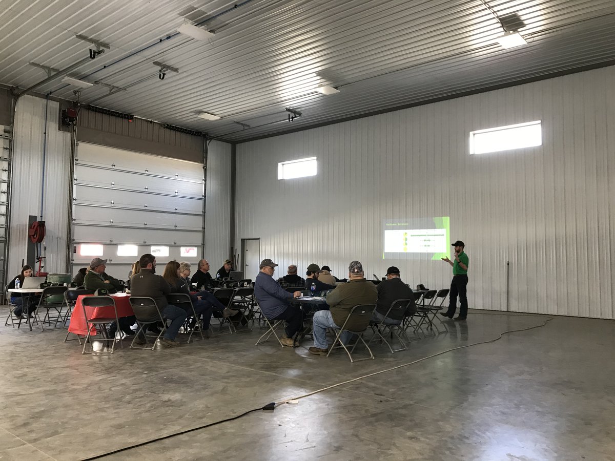 AgPro_Ohio's tweet photo. We would like to thank everyone who attended today's IS Clinic and special thanks to Matt and Luke Durbin of Durbin Farms LLC. for hosting!
#AgProOhio #StrongOnService #EquippedForAnything #JohnDeere https://t.co/JoblaEMlfr