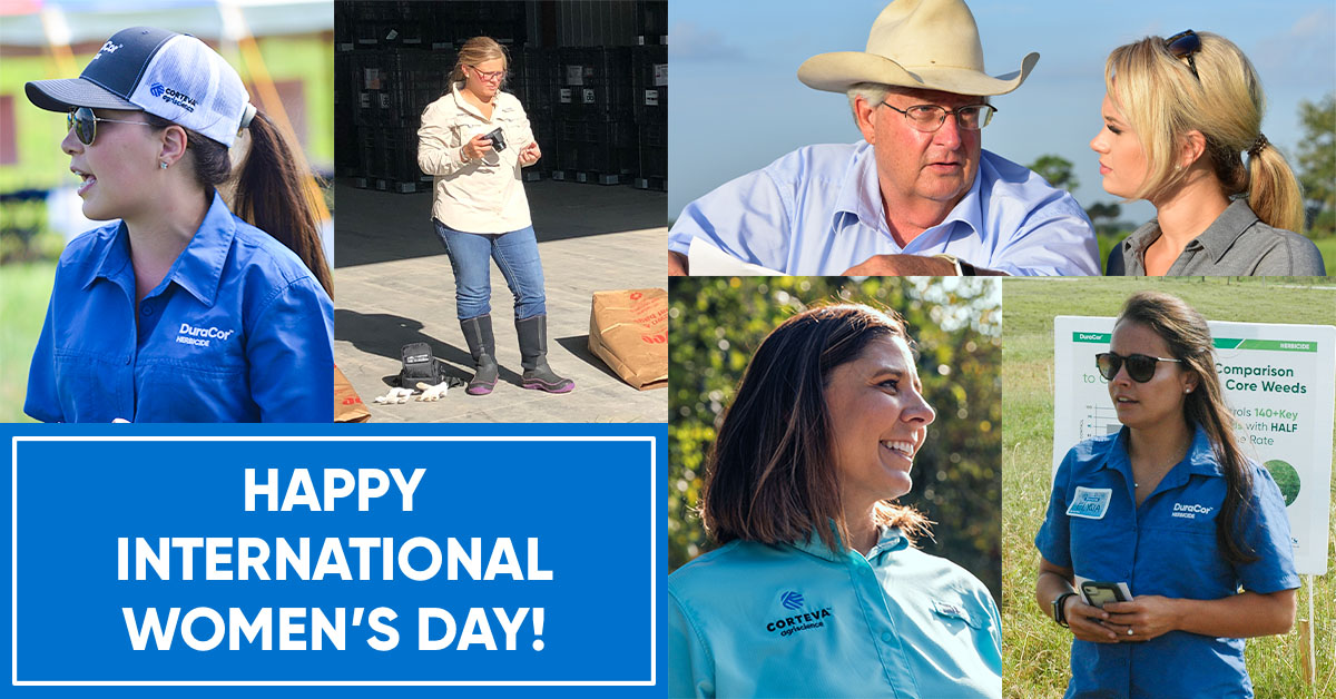 CortevaPastures's tweet photo. Happy #InternationalWomensDay! We’re thankful for all the amazing women on the @CortevaPastures team today and every day. https://t.co/1Edu3XN2ik