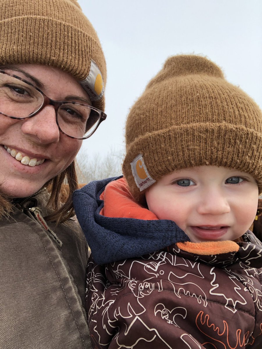 ranchingsk's tweet photo. Our daily calf check #mamaslittlehelper #ranchlife https://t.co/TrEgY4EpqY