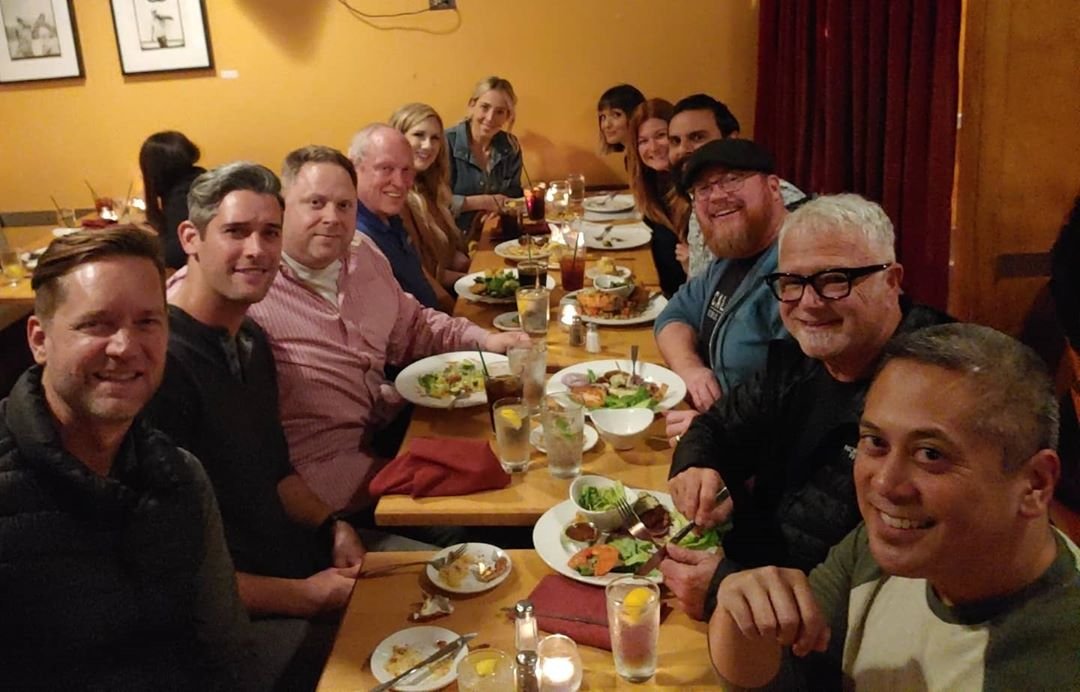 MemphisCafe's tweet photo. What a get-together! Thanks so much for stopping by @gerrybreshears! Hope to see you all soon! https://t.co/PJh6CqcujO