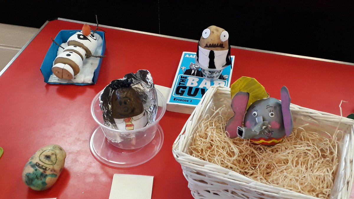 SJBNormanton's tweet photo. Potato Characters for the World Book Day competition Year 6, 5, 4 and 3. #Amazingcreations https://t.co/IgIo1Pylsn