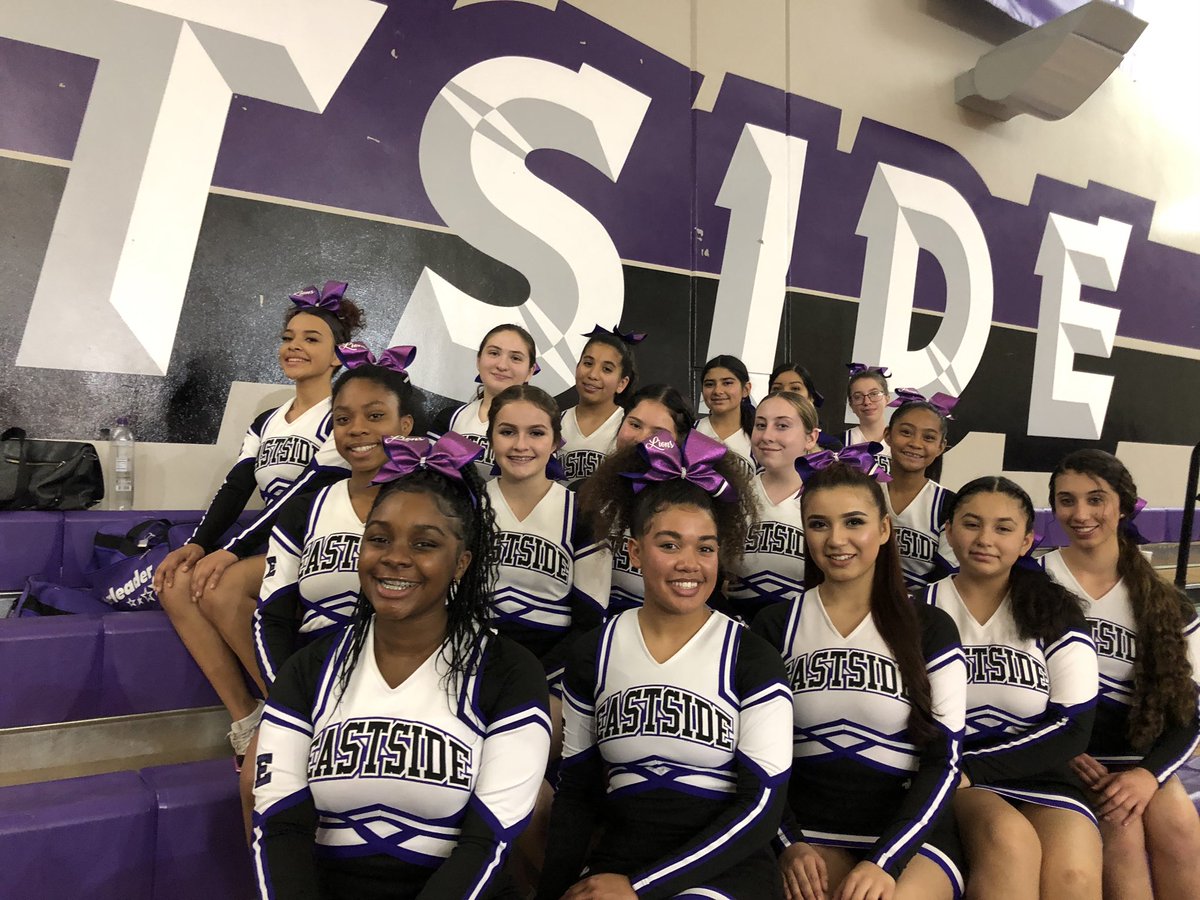 Eastside_cheer's tweet photo. Congratulations to our Varsity Boys Basketball team on their 60-44 victory against Dymally High last night! Go Lions! 🦁 https://t.co/MBv54sEeuW