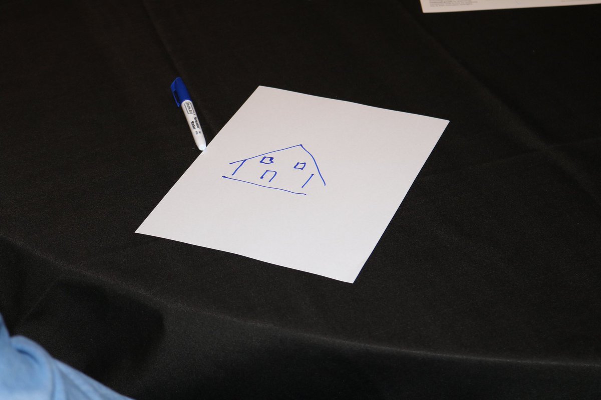 MyASBN's tweet photo. An exercise to understand the importance of embracing diversity within your business. Everyone draws differently, everybody thinks differently. What’s your house look like? #EmbraceDiversity #TAGSummit2020 #TAGSummit #Tagthink @TAGthink @DuncanJWardle https://t.co/Fe4xeHP5vy
