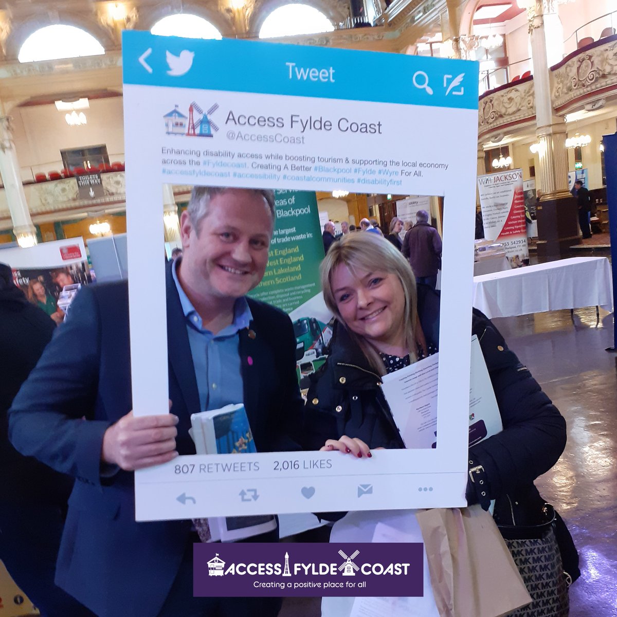 AccessCoast's tweet photo. We aim is to enhance disability access whilst boosting tourism & supporting the local economy across the #Fyldecoast.
Creating a better #Blackpool #Fylde #Wyre For All.
#accessfyldecoast #accessibility #disabilityfirst
@LyndeneHotel @stchadshotel @StayBlackpool @WGBpl https://t.co/9AjeGzwtEv
