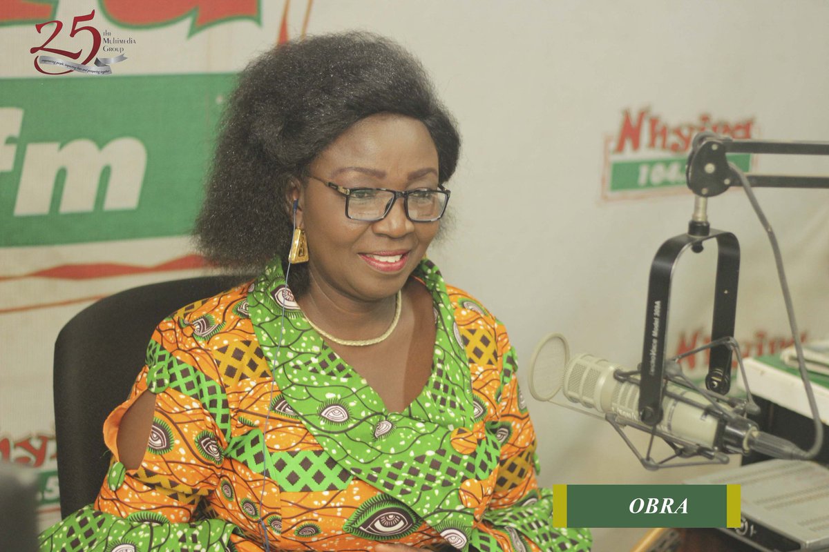 nhyira1045fm's tweet photo. #Obra #StudioPhotos
#MultimediaAt25 https://t.co/KpZvlvU44s