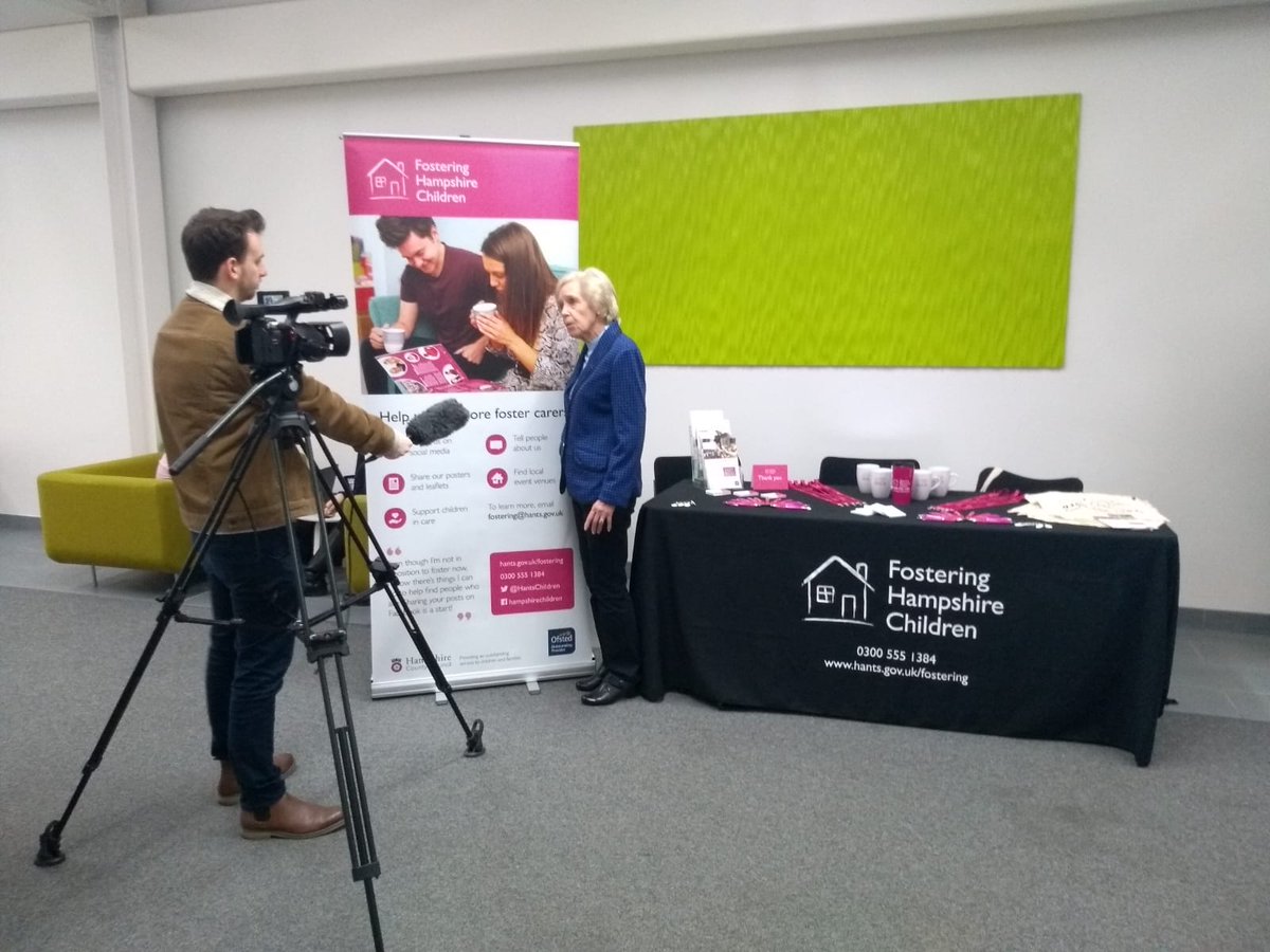 Fostering Service - Hampshire County Council (@hantschildren) on Twitter photo 🎥 TUNE IN TONIGHT AT 6pm 🎥
Cllr Stallard shared some inspiring words about #fostering with <a href="/ThatsTVHants/">That's TV Hampshire</a>.
Watch the full interview on Freeview channel 7 today at 6pm 📺 🎥 TUNE IN TONIGHT AT 6pm 🎥
Cllr Stallard shared some inspiring words about #fostering with <a href="/ThatsTVHants/">That's TV Hampshire</a>.
Watch the full interview on Freeview channel 7 today at 6pm 📺