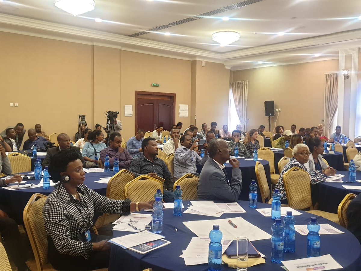 UNESCO_Addis's tweet photo. Strengthening #Ethiopian #MediaCapacity for #Election2020
Within the frameworkof the Ethiopia Media Sector Alliance (EMSA) @UNESCOAddis joined @JohnsHopkinsCCP in Ethiopia at the launch of new program on “Strengthening Ethiopian Media Capacity for Election 2020”. https://t.co/glbowqUVNb