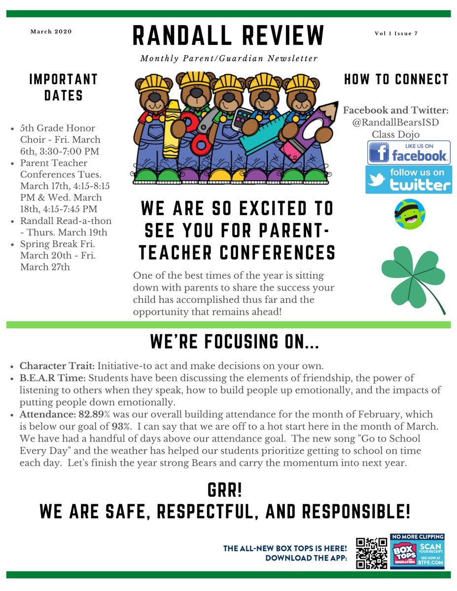 Randall Elementary (@randallbearsisd) on Twitter photo 