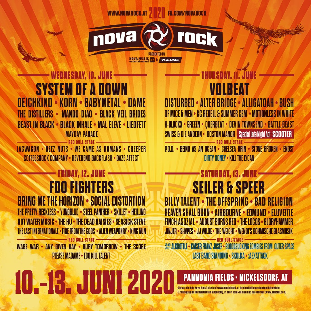 Nova Rock Festival (@NovaRock_at) | Twitter