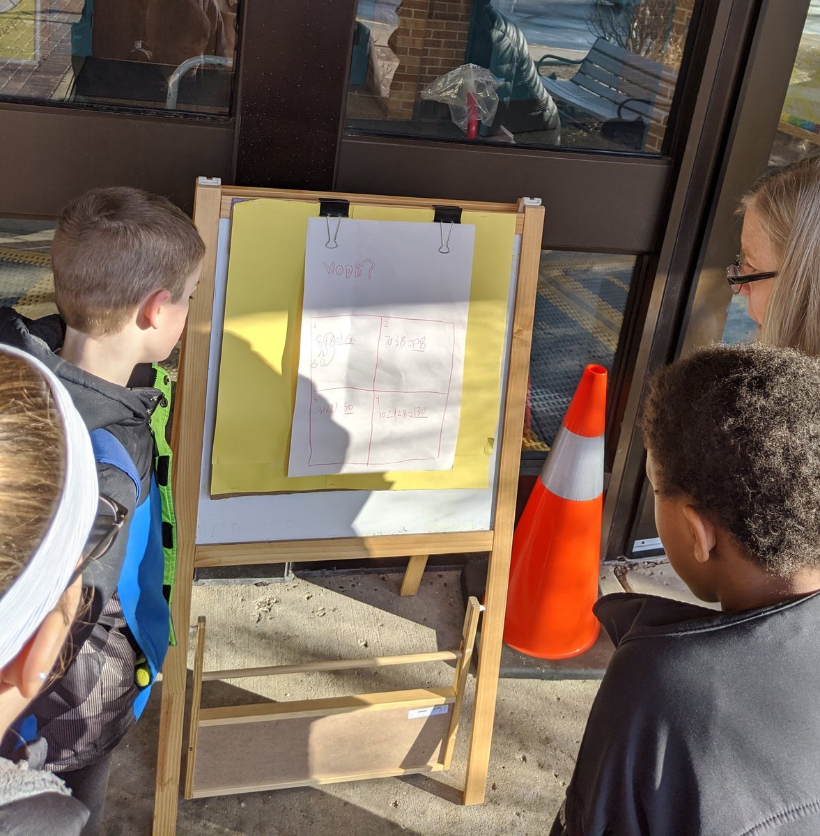 What I 💗 about D41... Students bringing in their personal creations of 'which one doesn't belong' for morning math talks! <a href="/jak2266/">jkiss</a> <a href="/3MeghanBeard/">Meghan Beard</a> @lincolnlearns41 <a href="/GlenEllynD41/">GlenEllynDistrict41</a>