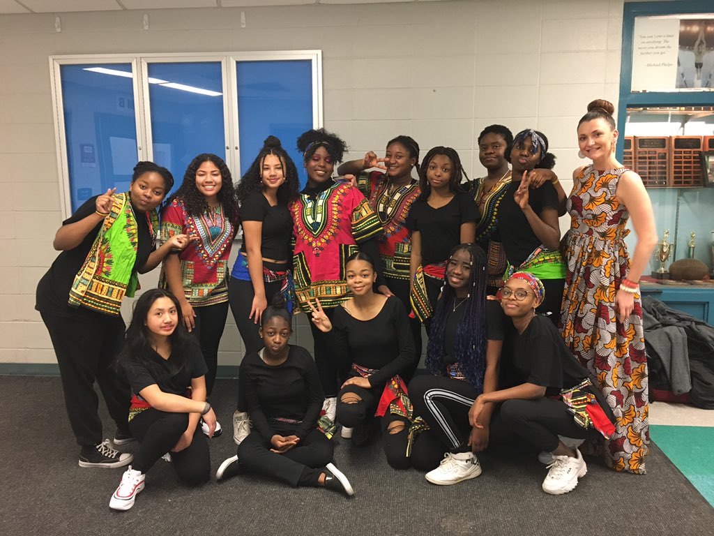 MsLuburic's tweet photo. Another incredible performance by @ImmaculataOCSB’s Dance Troupe for the #BlackHistoryMonth assembly! Way to go @Missy_Pasco 🌟Watching these ladies perform brings and instant and overwhelming joy. Such Student and Teacher talent lives here 🏫 #WhyMAC https://t.co/ZLVbq8BINJ