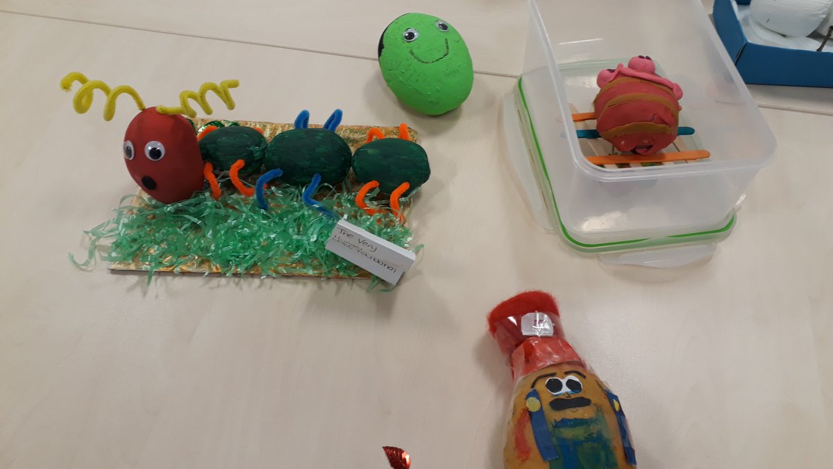 SJBNormanton's tweet photo. Potato character competion for World Book Day Years 1, 2, Late Foundation and Nursery #Amazingcreations https://t.co/1RtrLmz8hk