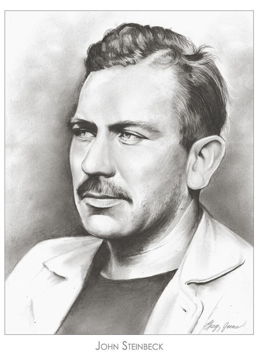 gregchapin's tweet photo. @SketchFanArt #Steinbeck https://t.co/SWqEoVVf3l